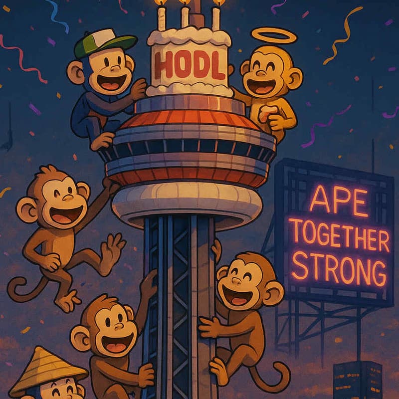Cover Image for MonkeDAO 4th Anniversary Birthday Bash