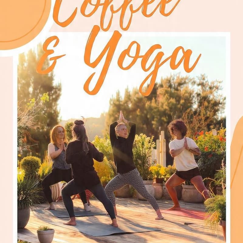 Cover Image for Singles Coffee And Yoga