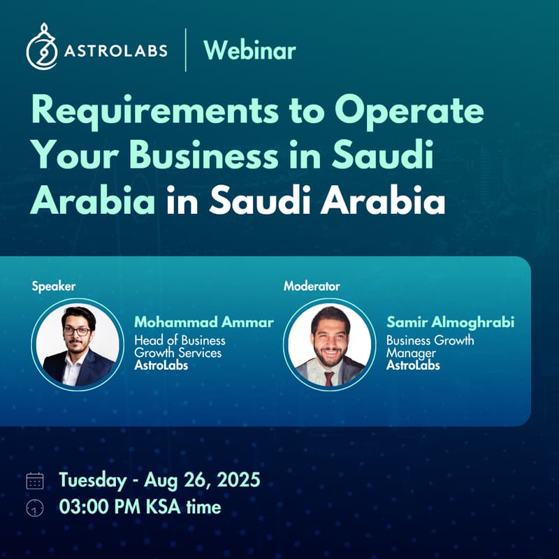 Cover Image for Requirements to Operate Your Business in Saudi Arabia
