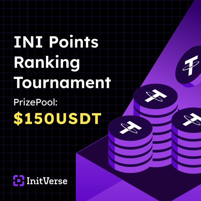Cover Image for 🏆 INI Points Rankings Prize Pool: $150 USDT 🏆