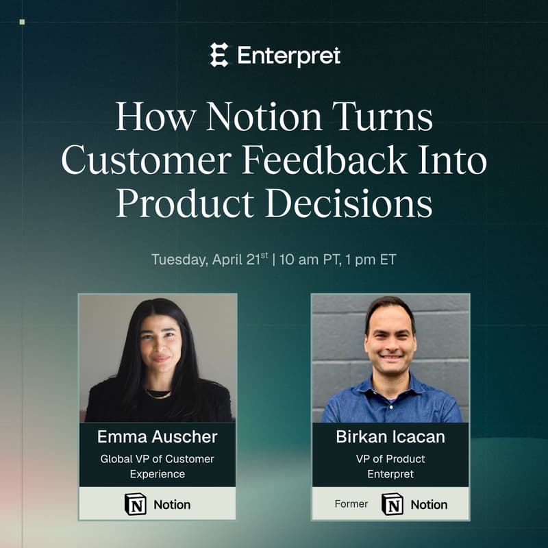 Cover Image for How Notion Turns Customer Feedback Into Product Decisions