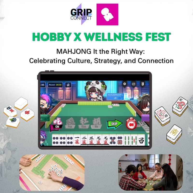 Cover Image for Mahjong It the Right Way: Hobby x Wellness Fest