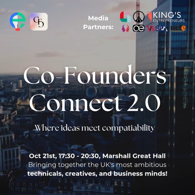 Cover Image for 🚀 Co-Founders Connect 2.0: Where Ideas Meet Compatibility