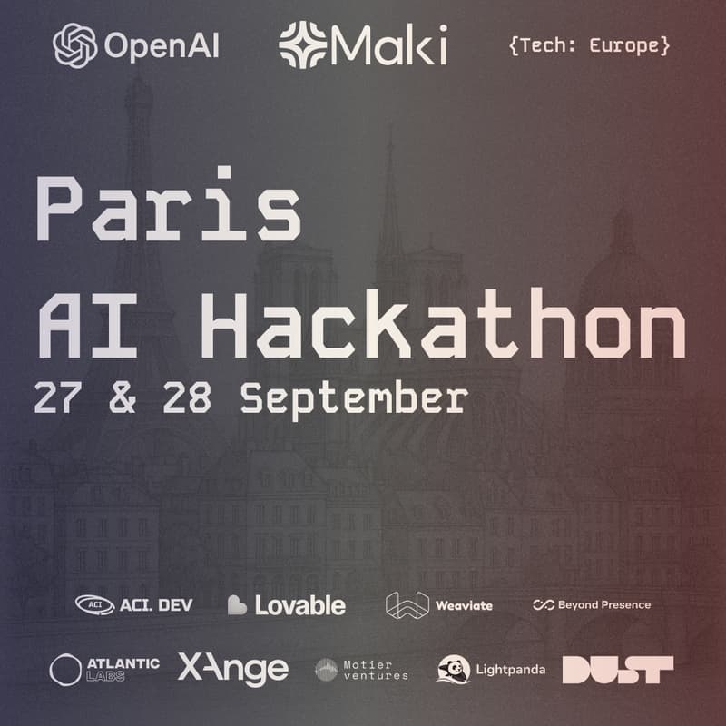 Cover Image for {Tech: Europe} Paris AI Hackathon