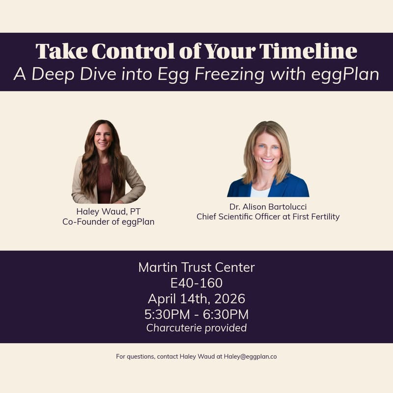 Cover Image for MIT x eggPlan: A Conversation on Egg Freezing and Fertility