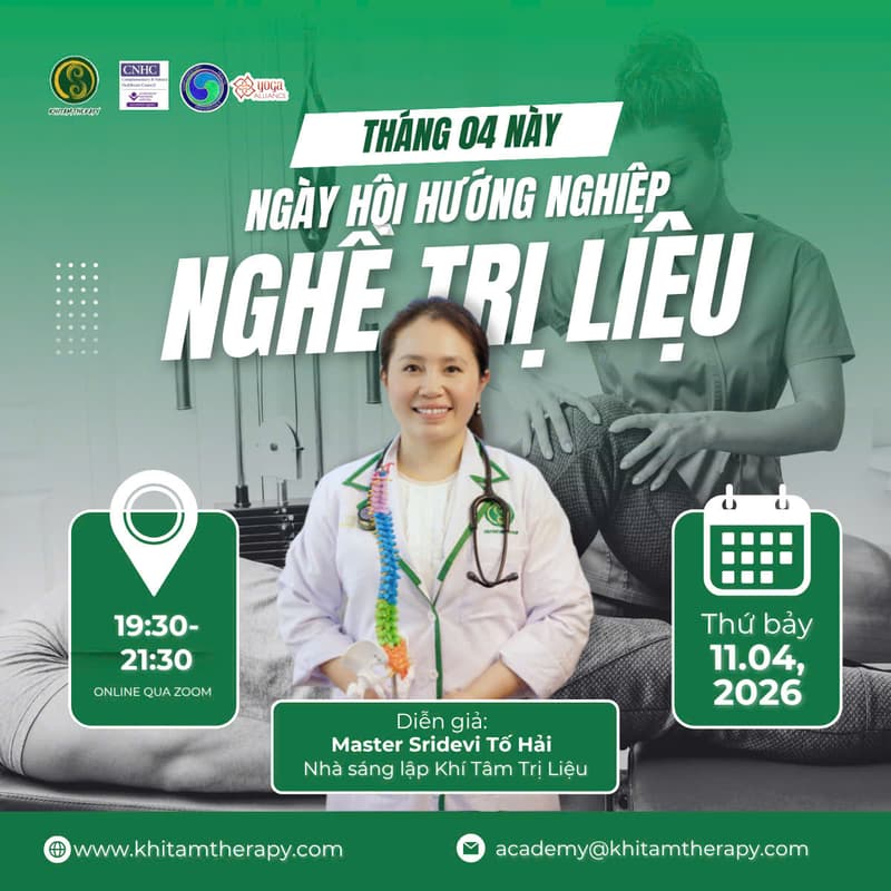 Cover Image for NGÀY HỘI HƯỚNG NGHIỆP NGHỀ TRỊ LIỆU (ONLINE)