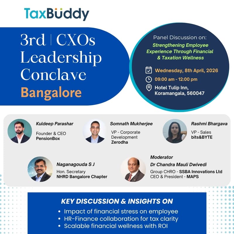Cover Image for 3rd | CXOs Leadership Conclave - Bangalore