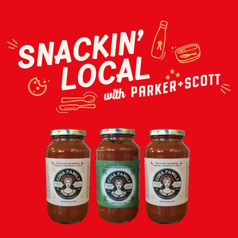 Cover Image for Snackin' Local with Cina's Family Sauce Co