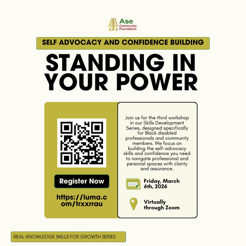 Cover Image for Skills for Growth  Workshop 3: Standing in Your Power
