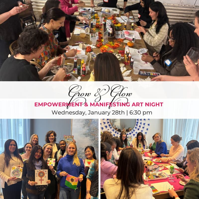 Cover Image for Grow & Glow: Empowerment & Manifesting Art Night ✨