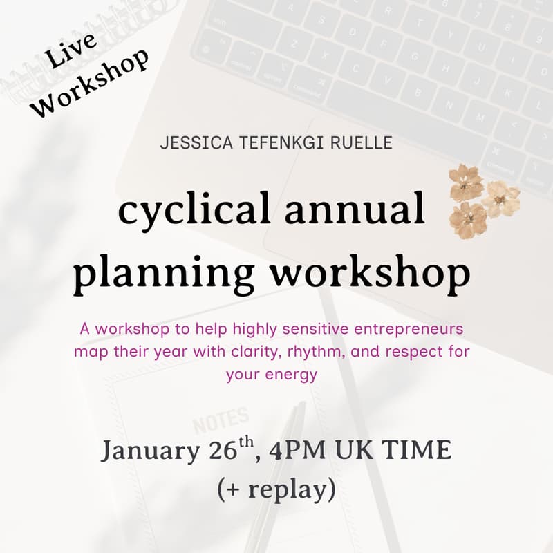 Cover Image for cyclical annual planning workshop