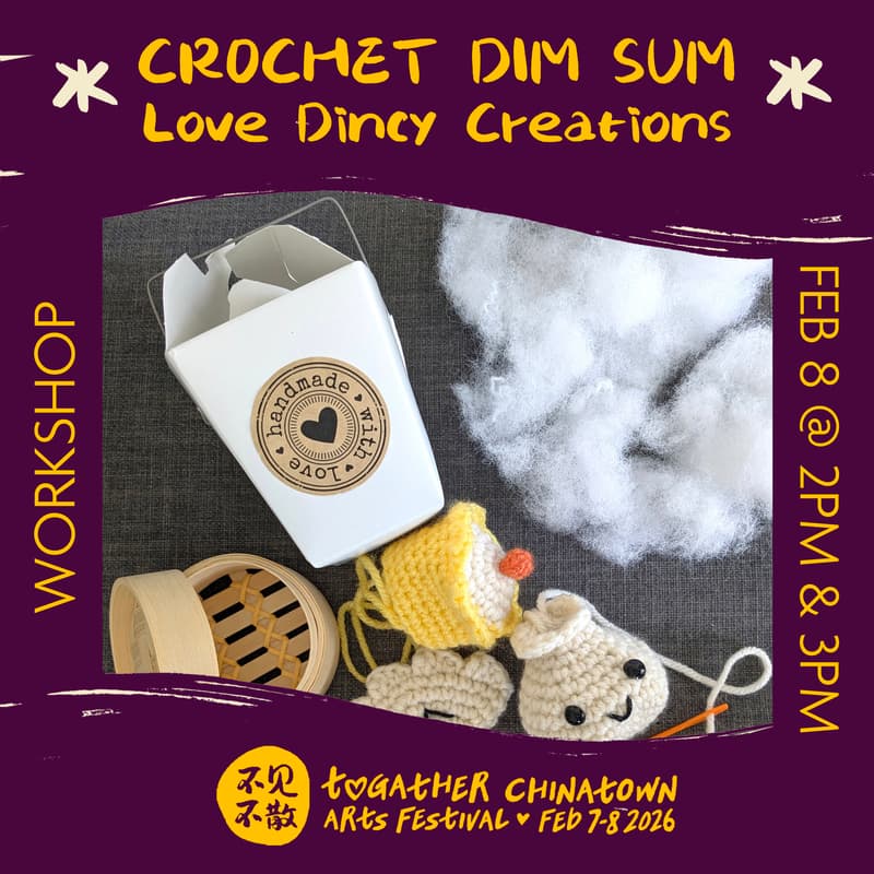 Cover Image for Too Cute To Eat! Making Dimsum Toys Together (Workshop 1 @ 2PM)