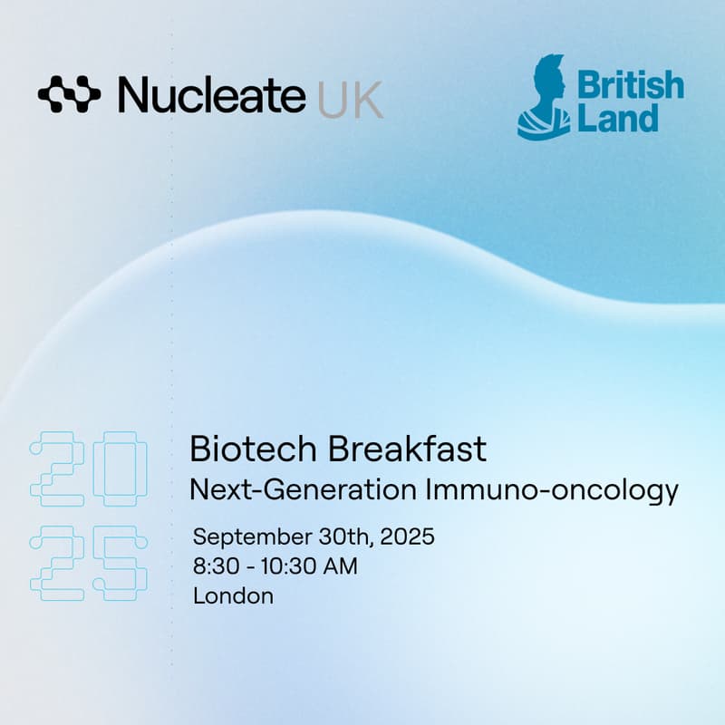 Cover Image for Next-generation targeting in Immunooncology: A British Land x Nucleate Breakfast Series