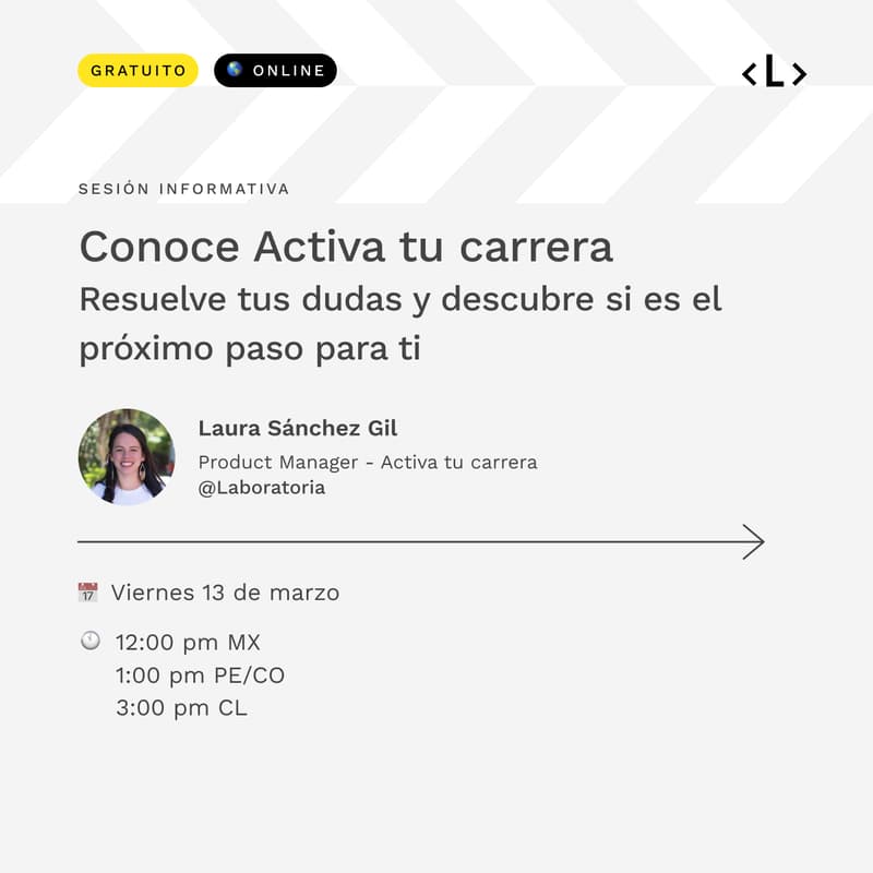 Cover Image for Conoce Activa tu carrera: resuelve tus dudas y descubre si es el próximo paso para ti