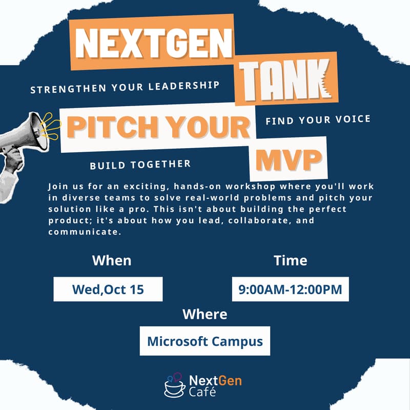 Cover Image for NextGen Tank – Pitch your MVP