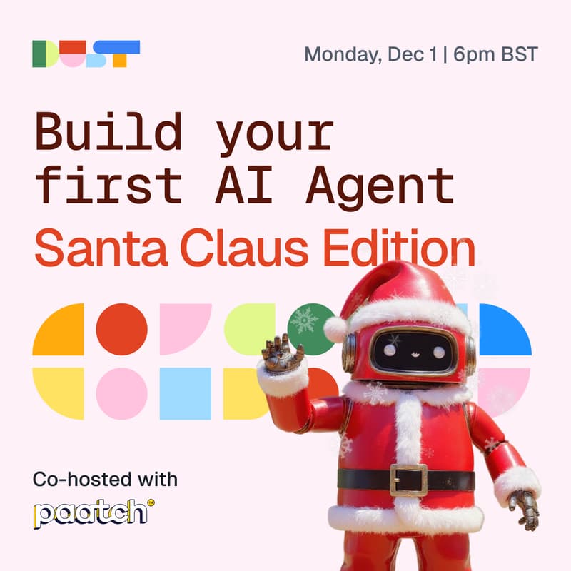Cover Image for Build Your First AI Agent | Santa Claus Edition
