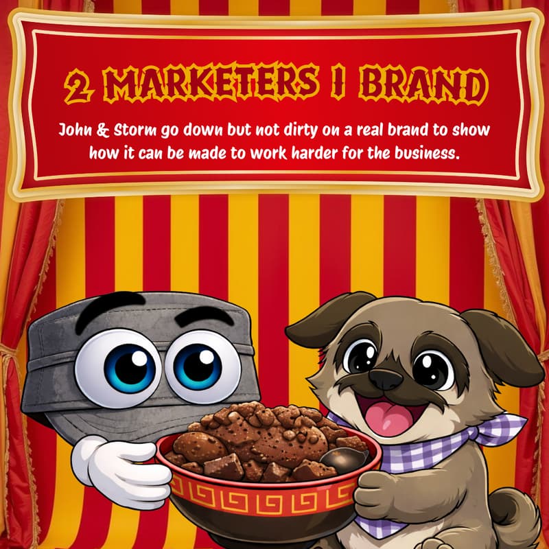 Cover Image for 2 Marketers 1 Brand