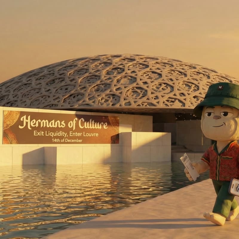 Cover Image for Hermans of Culture: Exit Liquidity, Enter Louvre