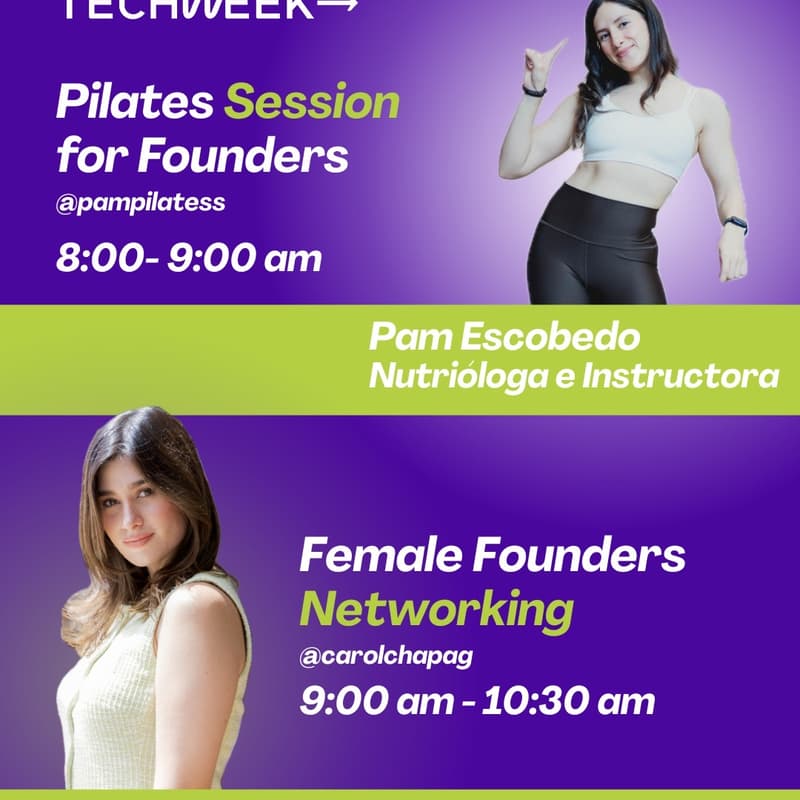 Cover Image for FEMALE FOUNDERS PILATES & NETWORKING