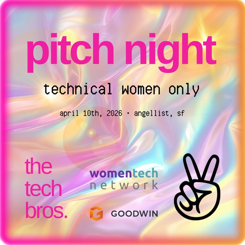 Cover Image for The Tech Bros x AngelList: Pitch Night