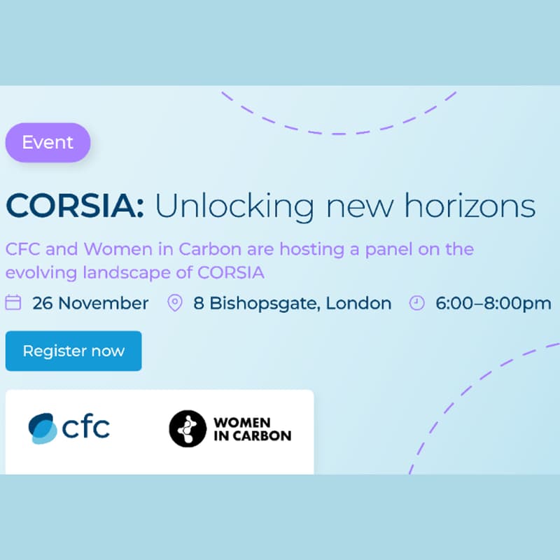 Cover Image for Women in Carbon x CFC: CORSIA - Unlocking new horizons