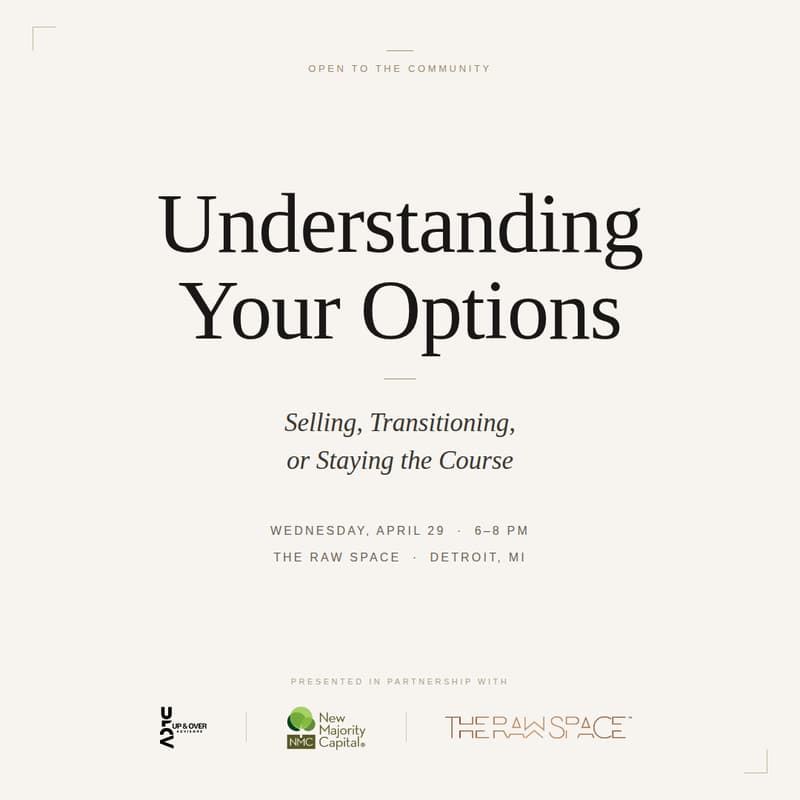 Cover Image for Understanding Your Options: Selling, Transitioning, or Staying the Course