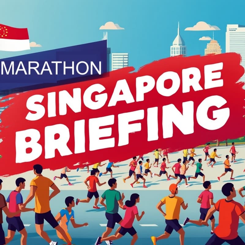 Cover Image for Singapore Marathon Event Briefing / Safety Aspects / Logistics