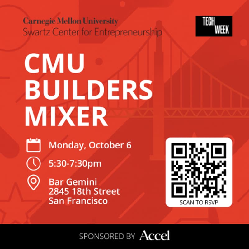 Cover Image for CMU Builders Mixer | #SFTechWeek