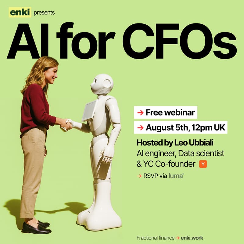 Cover Image for AI for CFOs: Start Walking the Walk