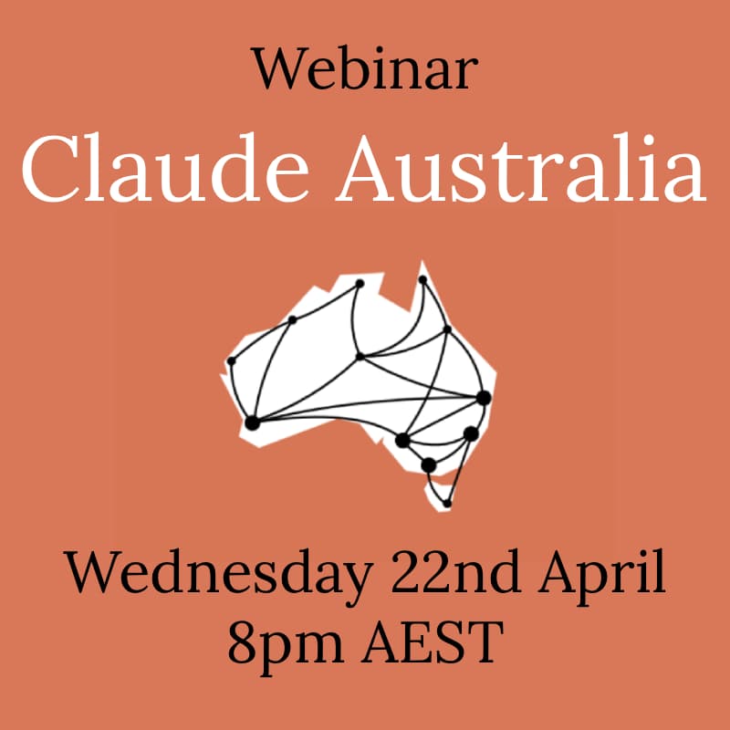 Cover Image for Claude Community Australia | Webinar