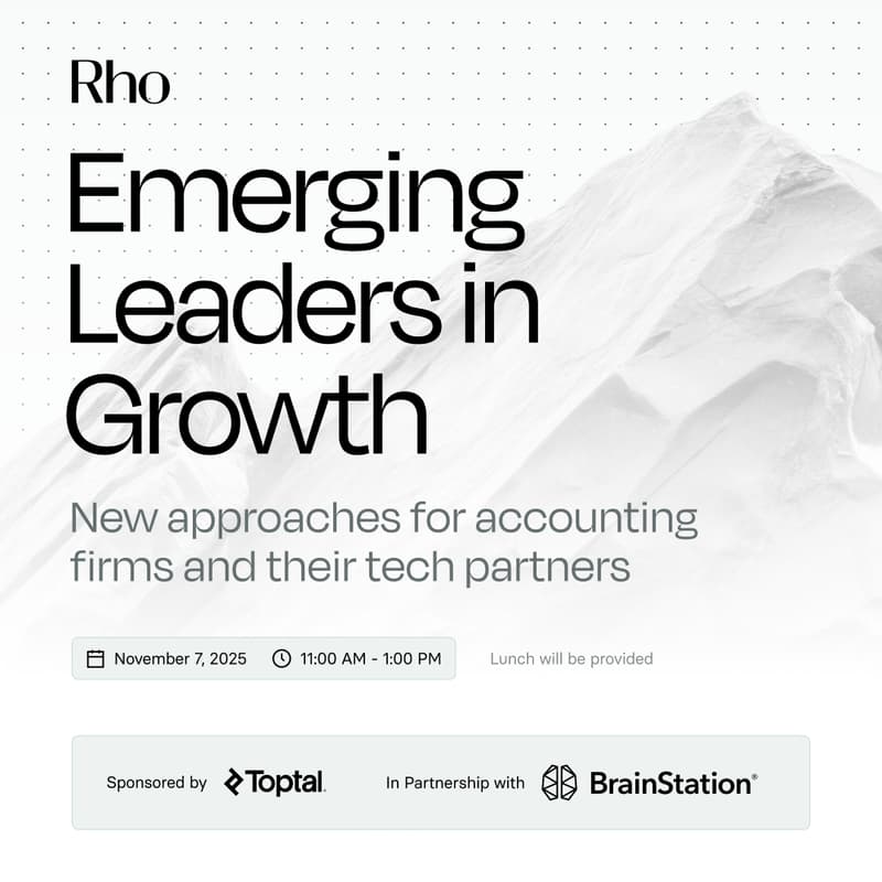 Cover Image for Accounting Firm Growth: Emerging Leaders and their Tech-Enabled Toolkits