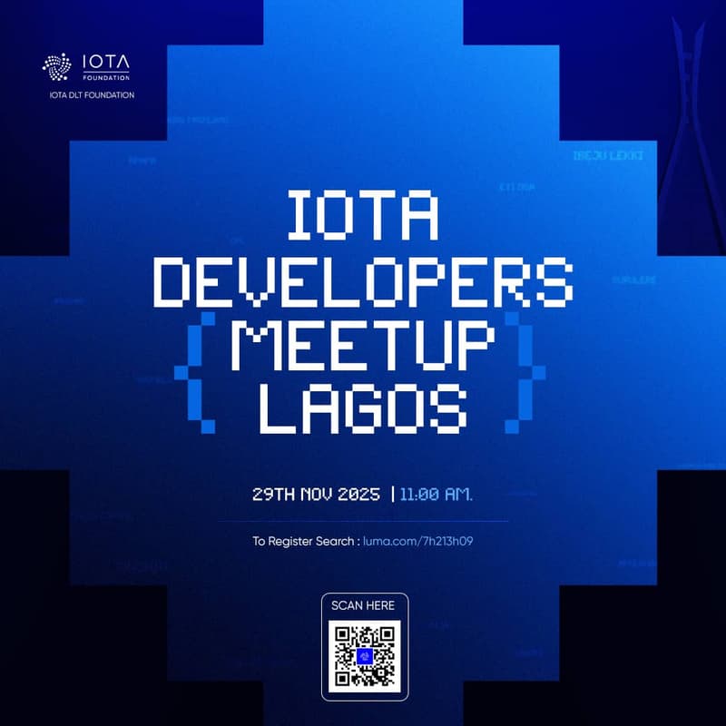 Cover Image for IOTA Developers Meetup – Lagos