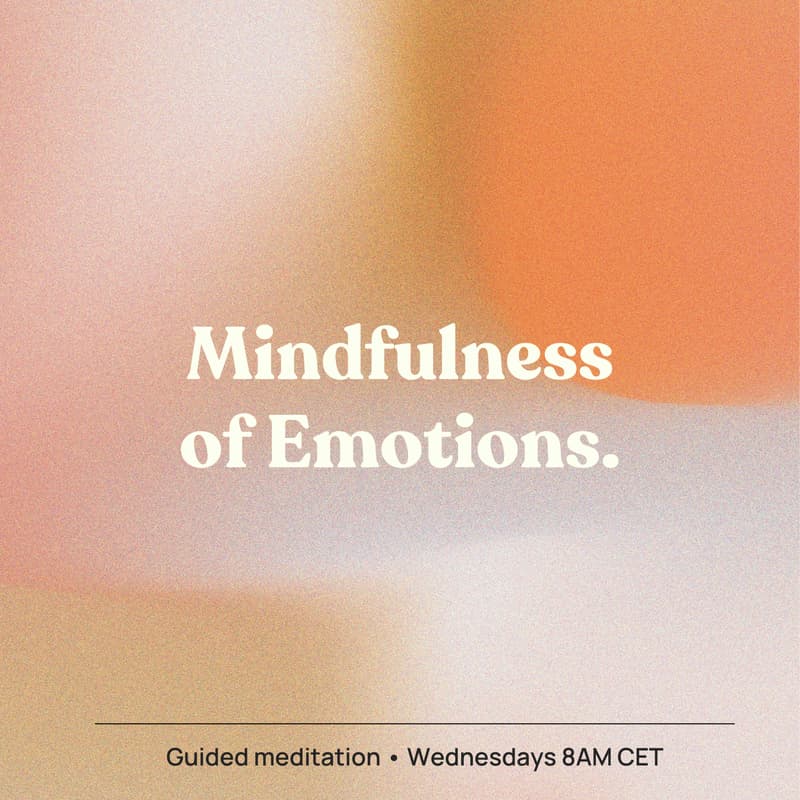 Cover Image for Mindfulness of Emotions - Guided Meditation