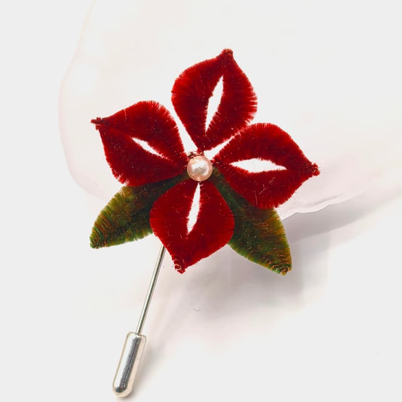 簪花话雅 私享会-何兆一 绒花非遗传承人 的封面图片