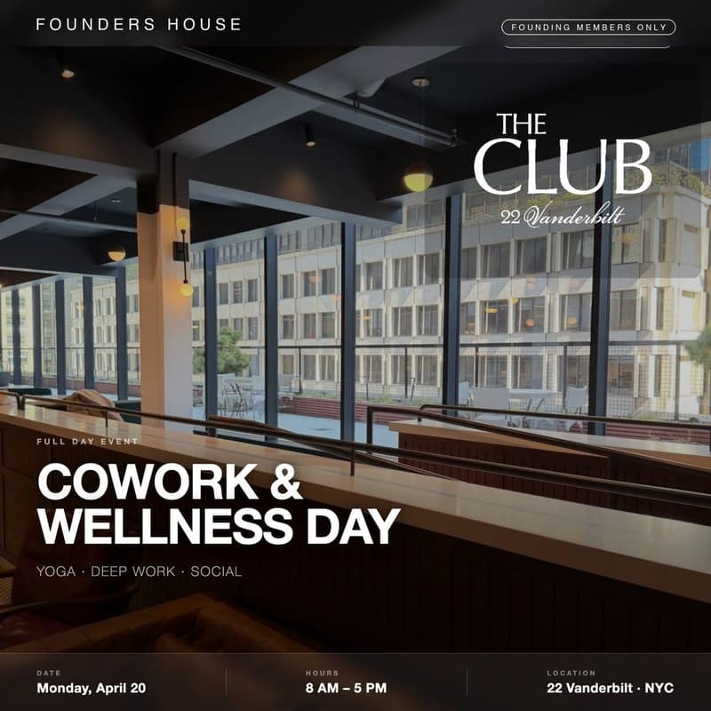 Cover Image for Work & Wellness Day at 22 Vanderbilt