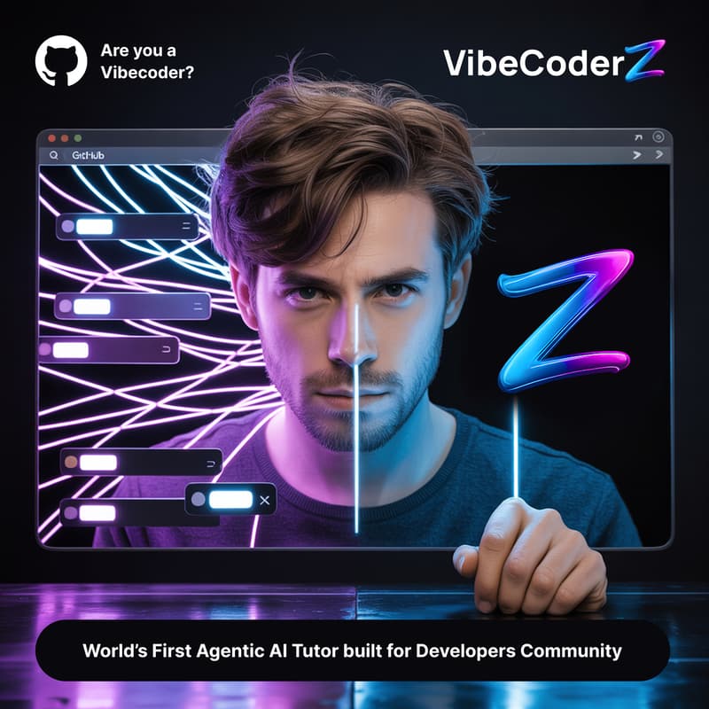 Cover Image for VibecoderZ Beta Launch Github Community Edition