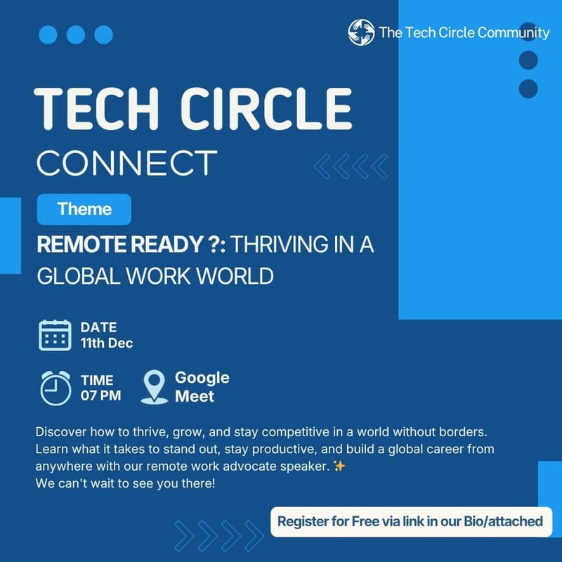 Cover Image for Tech Circle Connect