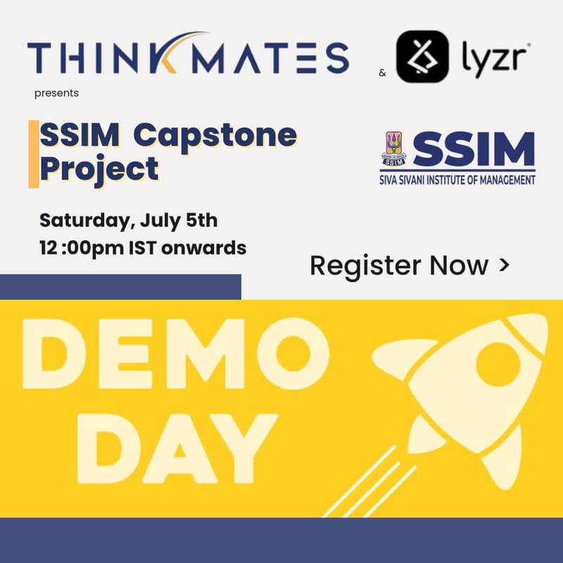 Cover Image for SSIM Students Capstone Project Demo Day