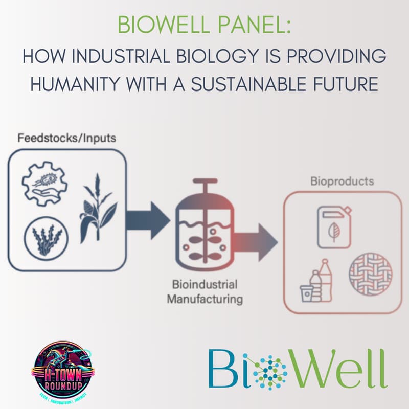 Cover Image for BioWell Panel: How Industrial Biology is Providing Humanity with a Sustainable Future