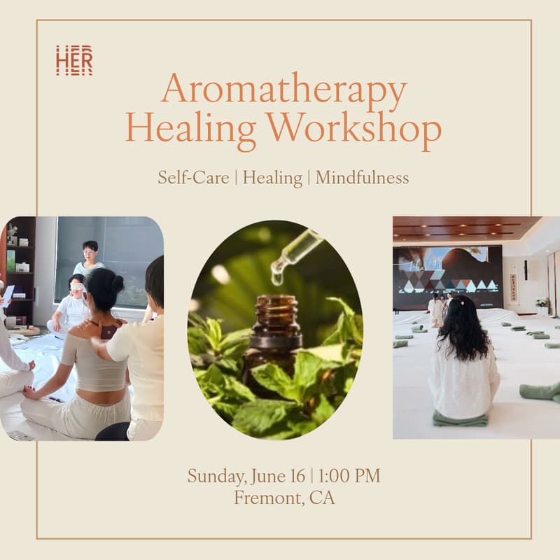 Cover Image for Aromatherapy Healing Workshop with ZenAroma Studio