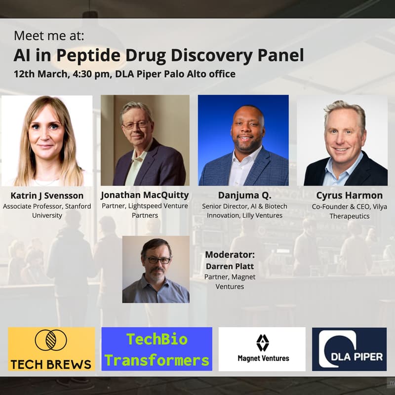 Cover Image for ​Future of Biotech x AI: AI in Peptide Drug Discovery