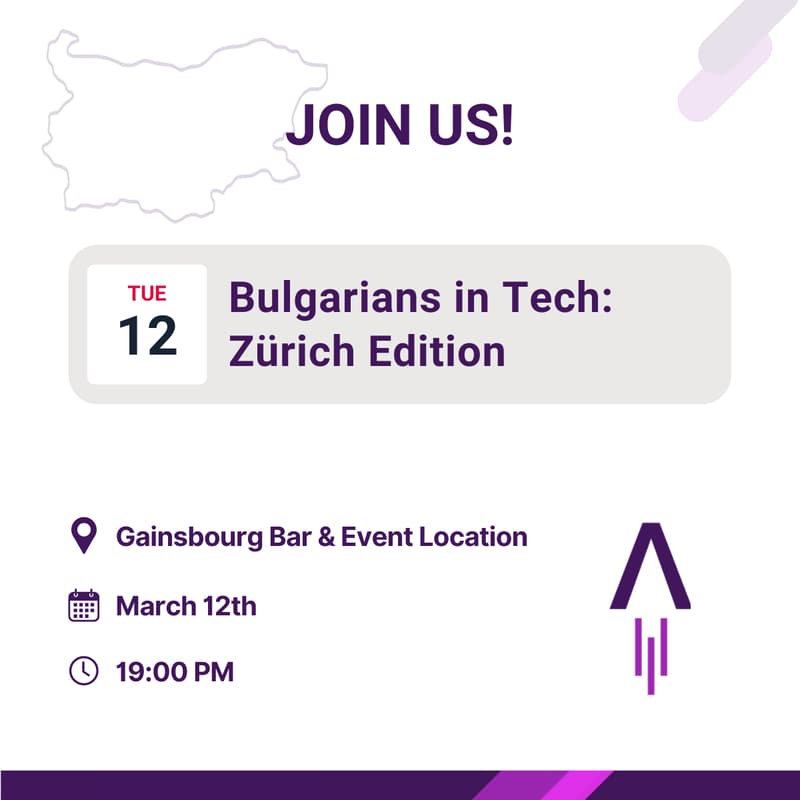 Cover Image for Bulgarians in Tech: Zürich Edition