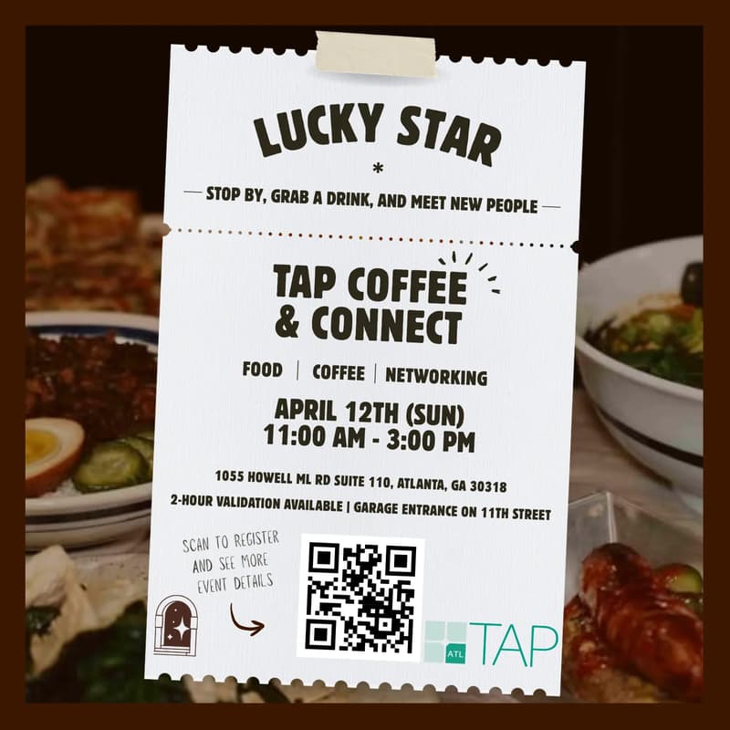 Cover Image for TAP-ATL Coffee and Connect