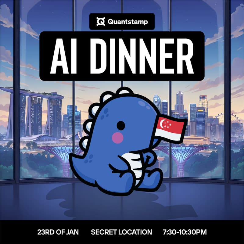 Cover Image for AI Dinner with Quantstamp | AAAI Singapore 2026