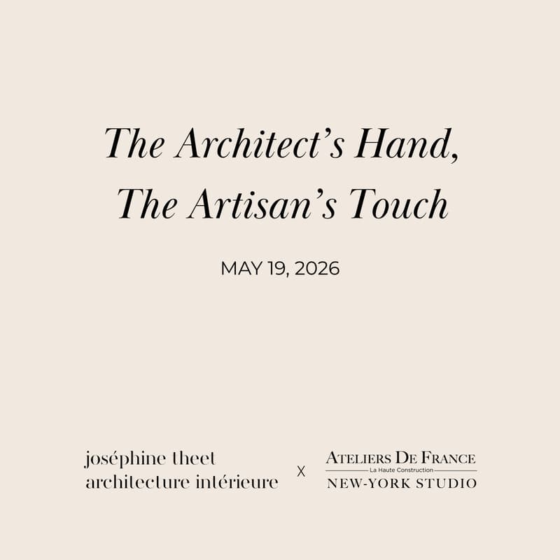 Cover Image for A Dialogue On French Excellence With Joséphine Theet And Ateliers De France NY Studio