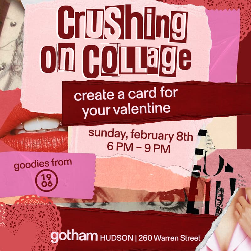 Cover Image for Crushing on Collage at Gotham Hudson