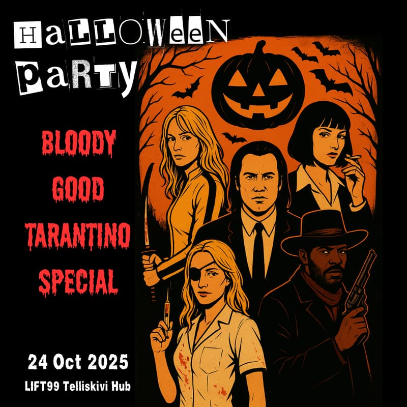Cover Image for 🎃 Halloween Party: Bloody Good Tarantino Special 🎬