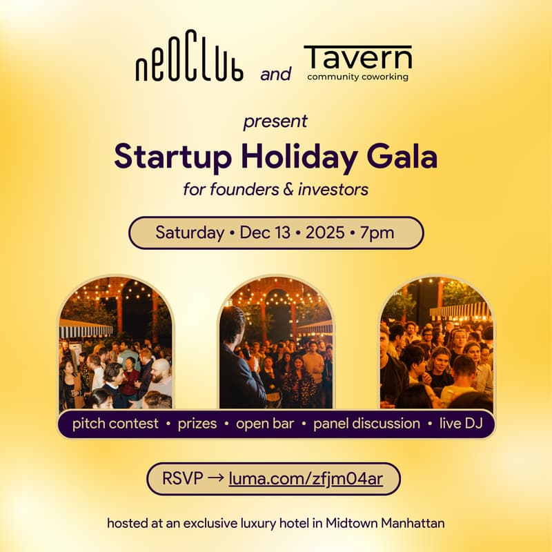 Cover Image for Startup Holiday Gala