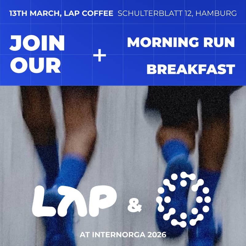 Cover Image for LAP Coffee x Logistica OS: Morning Run & Breakfast during INTERNORGA