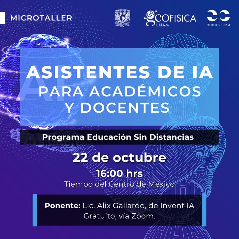 Cover Image for Microtaller Asistentes de IA para académicos y docentes